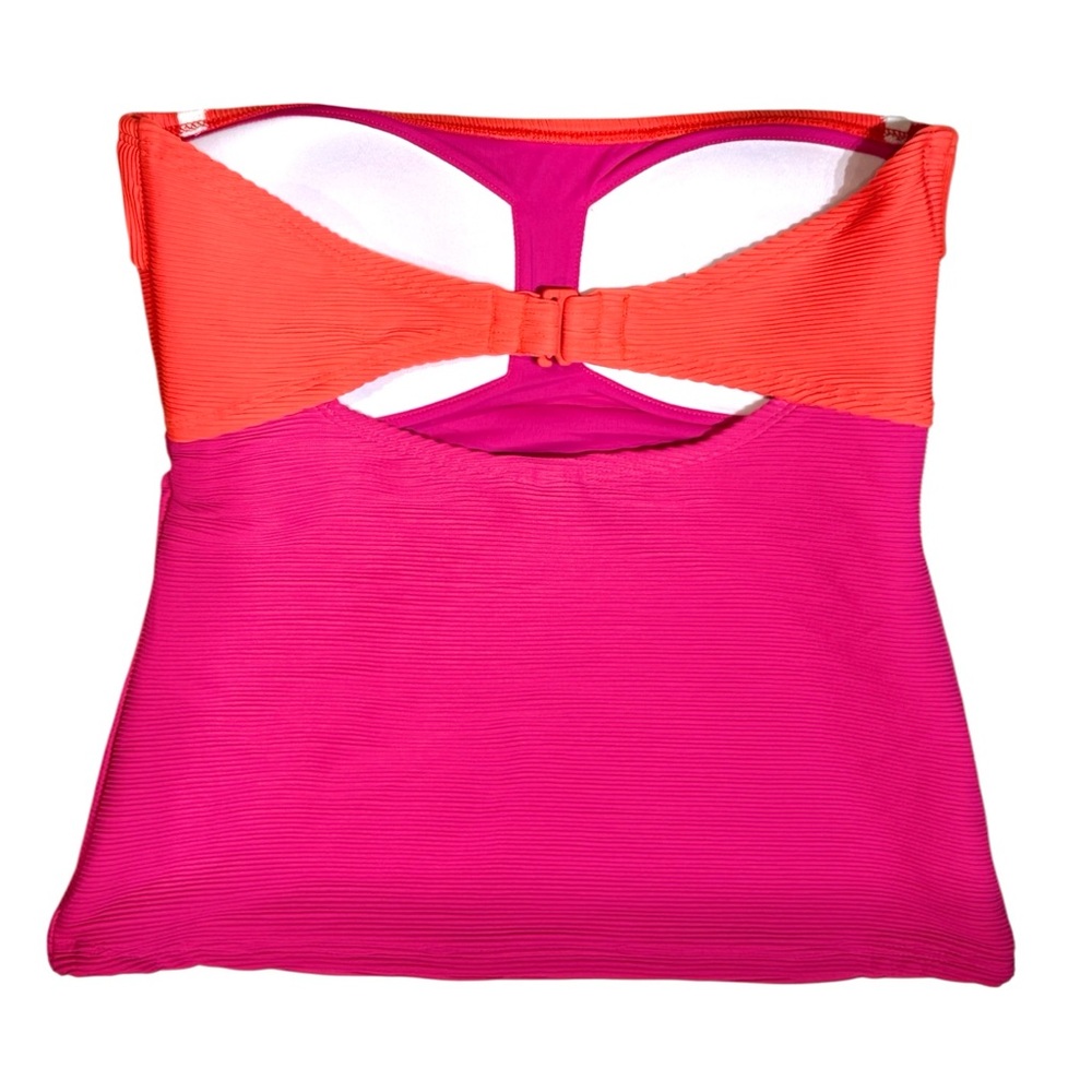 Tommy Bahama Ocean Point Colorblock Bandeau Tankini Top - Picture 7 of 10